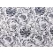Cotton fabric linear metre / linen imitation heavyweight flower – natural unbleached