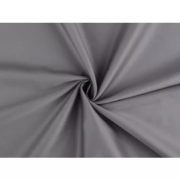 Pamut szatén anyag sima széles 220 cm – szürke