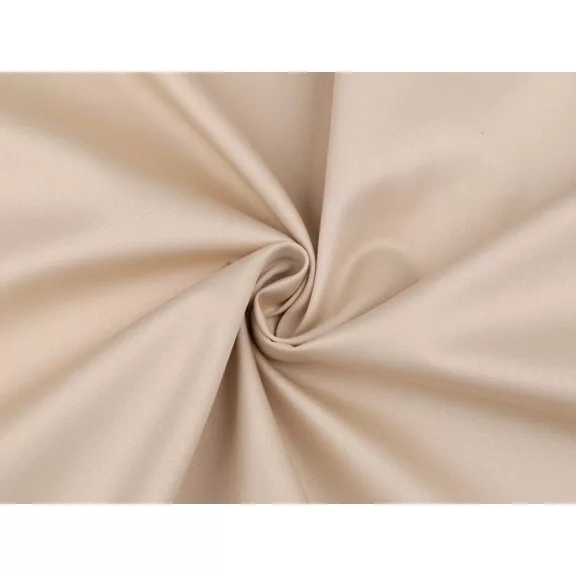 Pamut szatén anyag sima széles 220 cm - 4 (beige) bézs Pamut szatén anyag sima széles 220 cm - 4 (beige) bézs