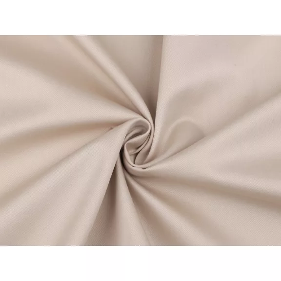 Pamut szatén anyag sima széles 220 cm – ecru Pamut szatén anyag sima széles 220 cm – ecru