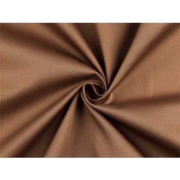 Pamut szatén anyag sima széles 220 cm - 10 (brown) barnás