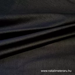 Fekete prémium pamutvászon