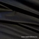 Fekete prémium pamutvászon - egyszínű