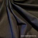 Fekete prémium pamutvászon - egyszínű