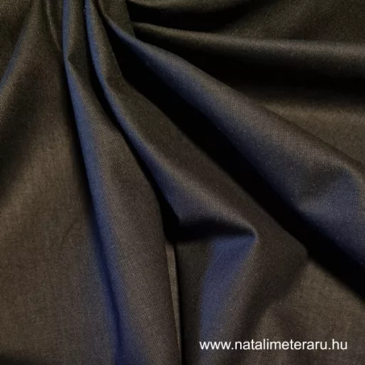 Fekete prémium pamutvászon