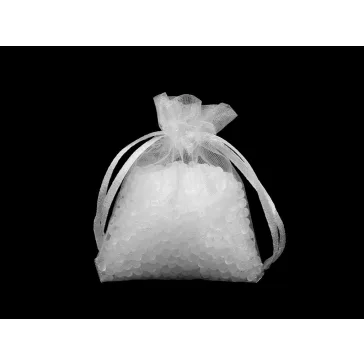   Ajándéktáska 7x9 cm organza - 1 fehér (400 db-os csomagolás)