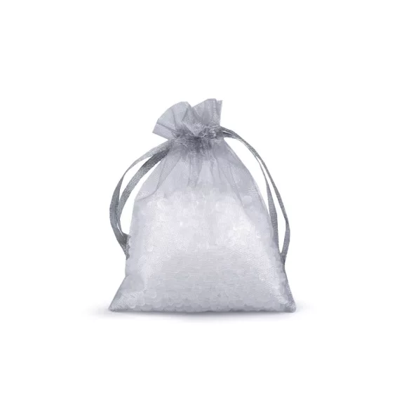 Ajándéktáska 7x9 cm organza - 4 szürke (100 db-os csomagolás) Ajándéktáska 7x9 cm organza - 4 szürke (100 db-os csomagolás)