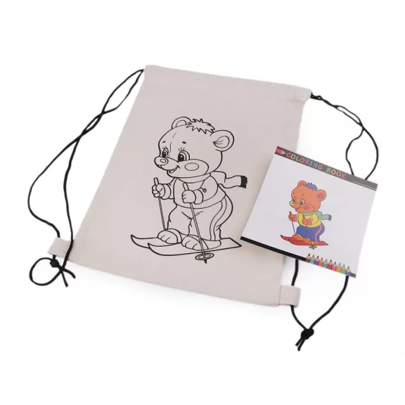Pamut zsákocska / táska díszítésre 27x35 cm - 2 bézs világos Medve (1 db-os csomagolás) Pamut zsákocska / táska díszítésre 27x35 cm - 2 bézs világos Medve (1 db-os csomagolás)