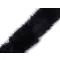 Dekorációs szőrme szélessége 9 cm - 3 blue dark 
