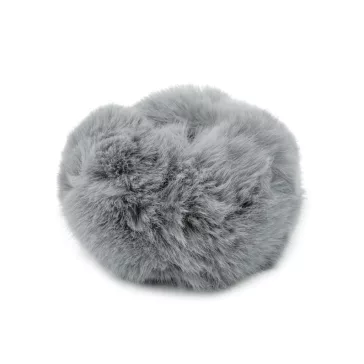   Szőrme manzsetta szélessége 10 cm rugalmas - 5 szürke (10 db-os csomagolás)