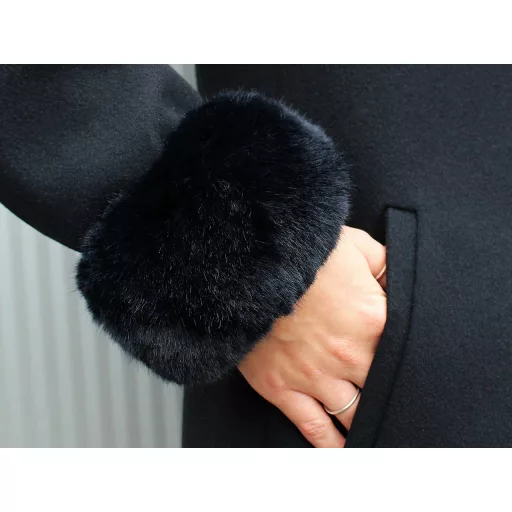 Szőrme manzsetta szélessége 10 cm rugalmas
