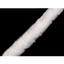 Műszörme díszítő szegő csík széles 1,5 cm ruházati - 2 krém világos Műszörme díszítő szegő csík széles 1,5 cm ruházati - 2 krém világos