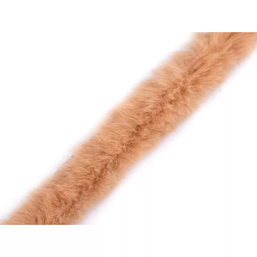 Műszörme díszítő szegő csík széles 1,5 cm ruházati