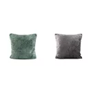 Párnahuzat plüss 45x45 cm - 4 szürke (1 db-os csomagolás)