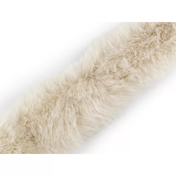 Szőŕös szalag műszörme szőr 9 cm - 2 világos bézs Szőŕös szalag műszörme szőr 9 cm - 2 világos bézs