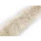 Szőŕös szalag műszörme szőr 9 cm - 2 világos bézs 
