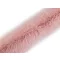 Szőŕös szalag műszörme szőr 9 cm - 3 púderrózsaszín 