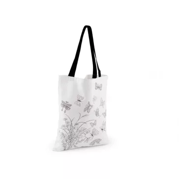   Textil táska festhető 37x45 cm - Off White (1 db-os csomagolás)