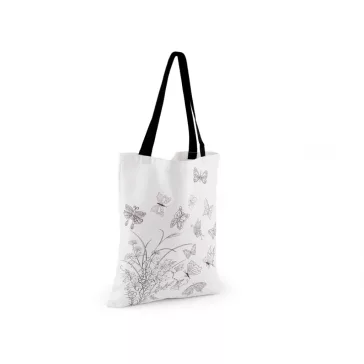   Textil táska festhető 37x45 cm - Off White (3 db-os csomagolás)