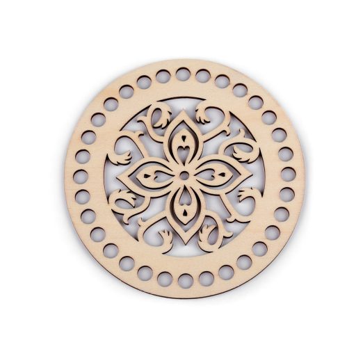 Fedő mandala kötéshez / horgoláshoz Ø15 cm