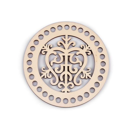 Fedő mandala kötéshez / horgoláshoz Ø15 cm
