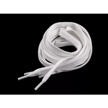   Pamut cipófűző hossza 130 cm - 1 (0003) fehér (50 db-os csomagolás)