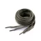Pamut cipófűző hossza 130 cm - 7 (6702) zöld khaki (2 db-os csomagolás)