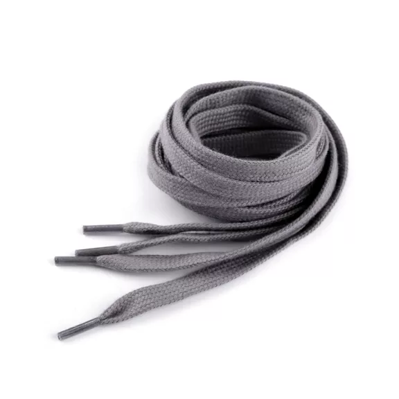 Pamut cipófűző hossza 130 cm - 9 (8301) szürke (10 db-os csomagolás) Pamut cipófűző hossza 130 cm - 9 (8301) szürke (10 db-os csomagolás)