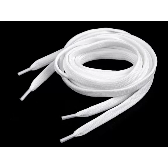 Cipőfűző hossza 130 cm - 1 (0000) fehér (10 db-os csomagolás) Cipőfűző hossza 130 cm - 1 (0000) fehér (10 db-os csomagolás)