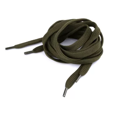   Cipőfűző hossza 130 cm - 7 (6507) zöld khaki (10 db-os csomagolás)