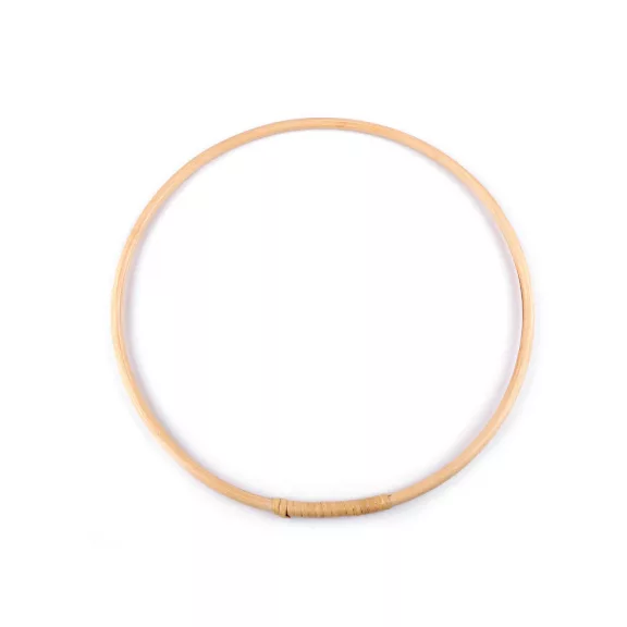 Bambusz karika Ø30 cm - világos bambusz (1 db-os csomagolás) Bambusz karika Ø30 cm - világos bambusz (1 db-os csomagolás)