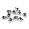 Rugós, zsinór szabályozó, zsinórvég 14x18 mm - 1 nikkel (20 db-os csomagolás)
