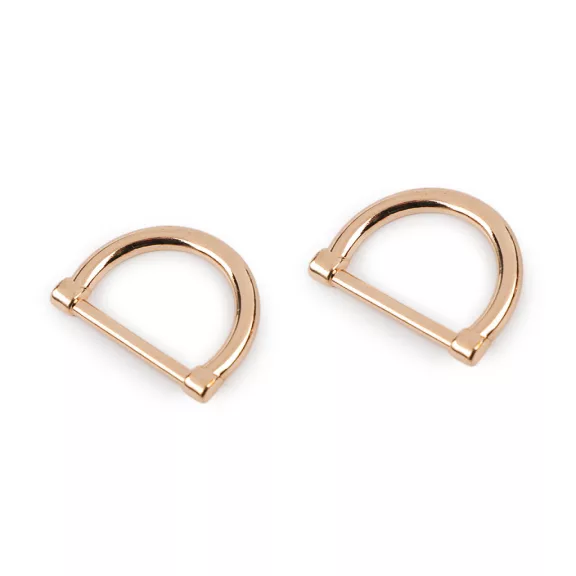 D karika félkarika átmérője 20 mm lapos - 3 rózsaarany (10 db-os csomagolás) D karika félkarika átmérője 20 mm lapos - 3 rózsaarany (10 db-os csomagolás)