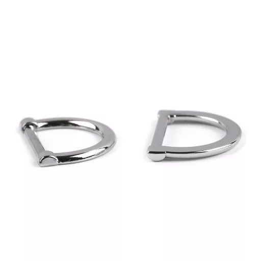 D karika félkarika átmérője 20 mm lapos