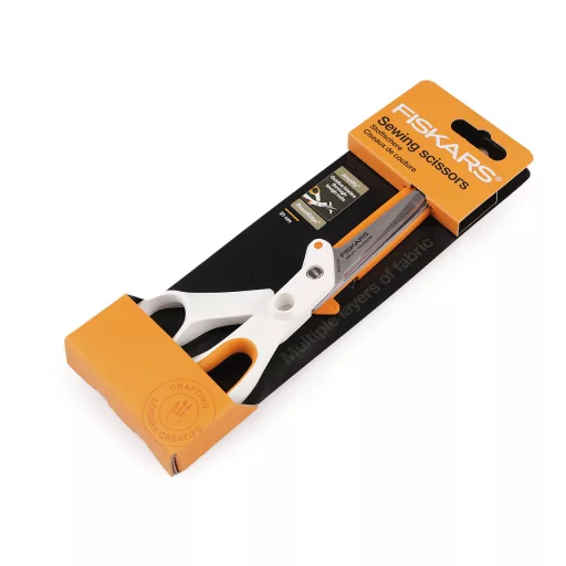 Szabóolló Fiskars vastagabb anyagra hossza 21 cm