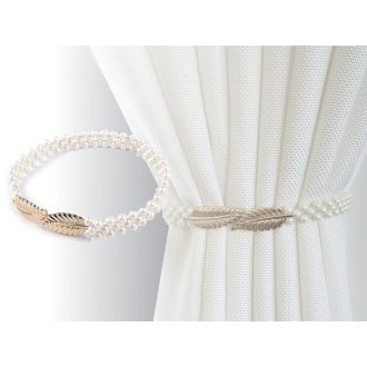 Dekorációs madzag gyöngy függönyre levél