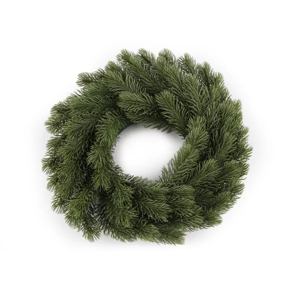 Karácsonyi havas koszorú Ø35 cm - élénkzöld (1 db-os csomagolás) Karácsonyi havas koszorú Ø35 cm - élénkzöld (1 db-os csomagolás)