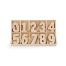 Fa számok dobozban - 2 (2.7cm) természetes világos (3 box) Fa számok dobozban - 2 (2.7cm) természetes világos (3 box)