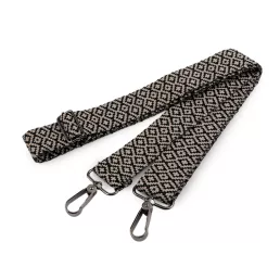   Textil táskapánt / táska heveder karabinerrel szélessége 3,8 cm