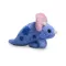 Kreatív készlet nemezelt állatka - 7 Triceratops kék (1 doboz)