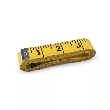 Szabómézer 300 cm - sárga (20 db-os csomagolás)