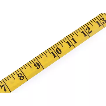Szabómézer 300 cm - sárga (20 db-os csomagolás)