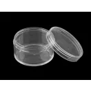 Műanyag doboz 6x3,5 cm csavaros - Transparent (6 db-os csomagolás) Műanyag doboz 6x3,5 cm csavaros - Transparent (6 db-os csomagolás)