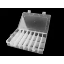 Műanyag rekeszes doboz / box 13x19,5x3,6 cm - Transparent (10 db-os csomagolás) Műanyag rekeszes doboz / box 13x19,5x3,6 cm - Transparent (10 db-os csomagolás)