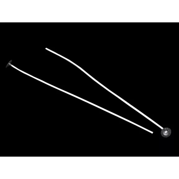 Viaszolt kanóc talpas gyertyakészítéshez 20 cm - fehér (50 db-os csomagolás) Viaszolt kanóc talpas gyertyakészítéshez 20 cm - fehér (50 db-os csomagolás)