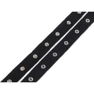 20 mm széles pamut gombos rögzítés