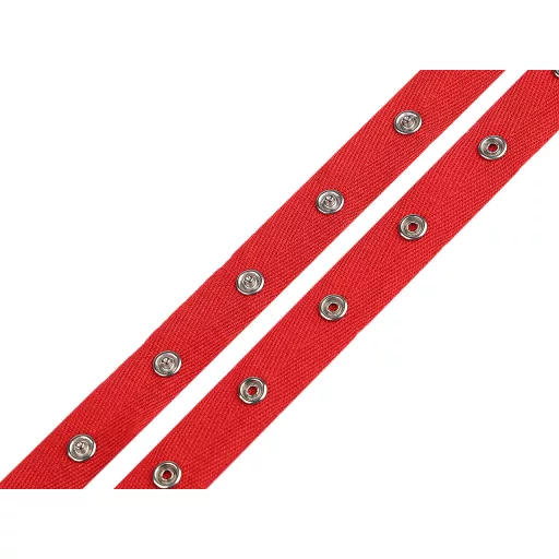 20 mm széles pamut gombos rögzítés