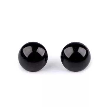 Biztonsági szemek Ø20 mm - fekete (250 szett)
