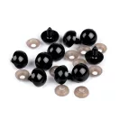Biztonsági szemek Ø18 mm - fekete (250 szett) Biztonsági szemek Ø18 mm - fekete (250 szett)