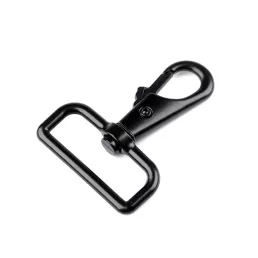 Fém forgós karabiner 40 mm-es befűző